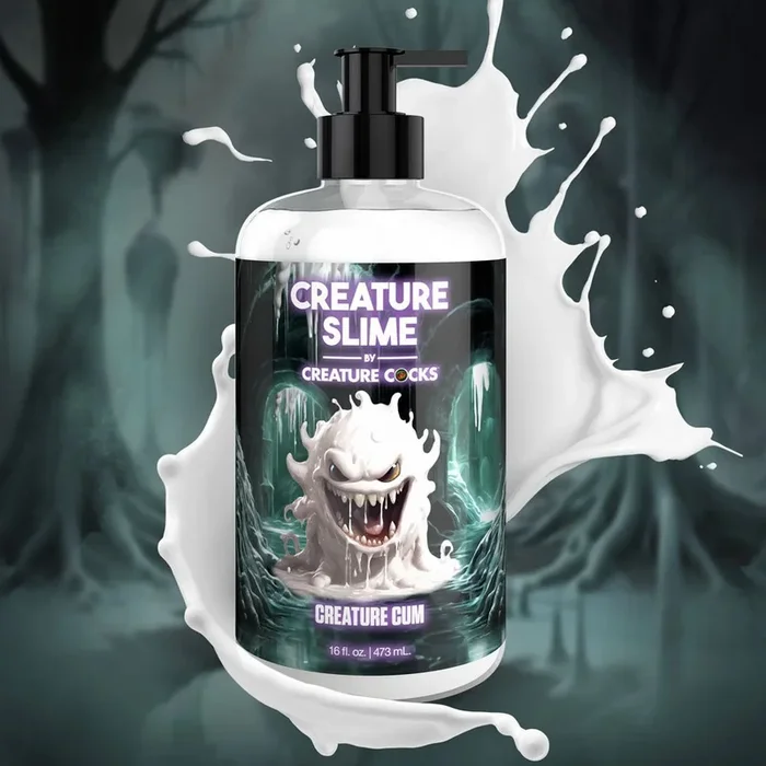 Creature Slime by Creature Cocks – Creature Cum – Cum Lubricant – 473 ml Pump Bottle