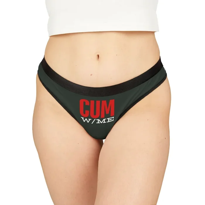 Cum w/Me | Mix & Match Women’s Fun-Flirty Lovers’ Thongs