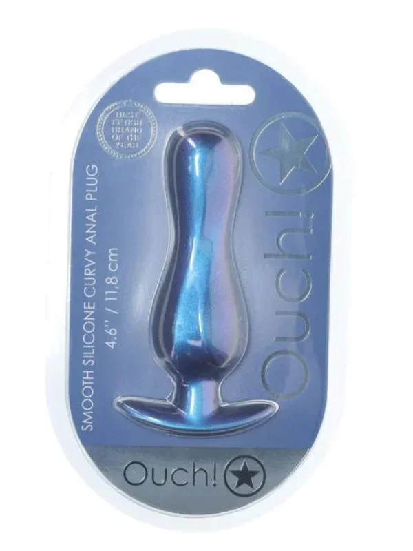 Curvy Anal Plug – Blue