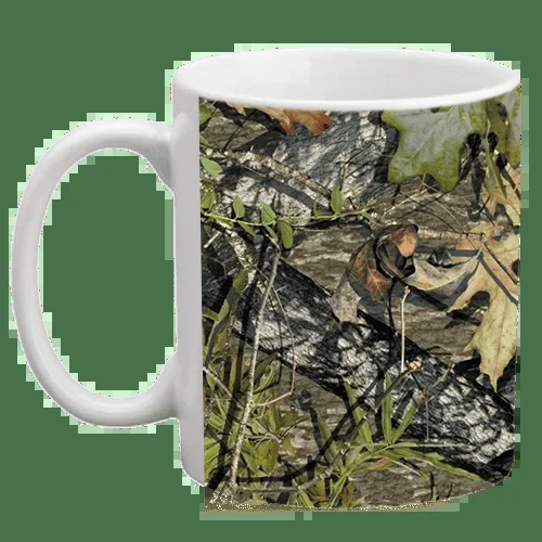 Custom Coffee Mug – Realistic Tree Camo – 11 ounce