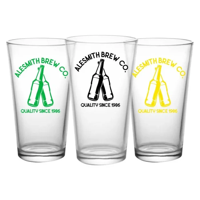 CUSTOMIZABLE – 16oz Pint / Mixing Glass- Brew2
