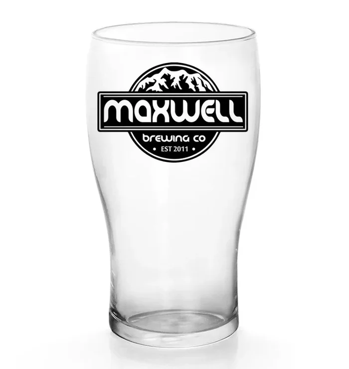 CUSTOMIZABLE – 20oz Imperial Pub Glass – Mountains