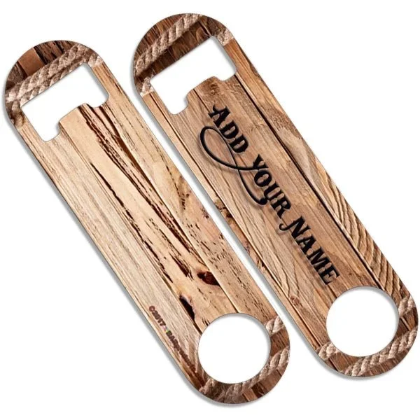 CUSTOMIZABLE Skinny Mini Bottle Opener – Drift Wood