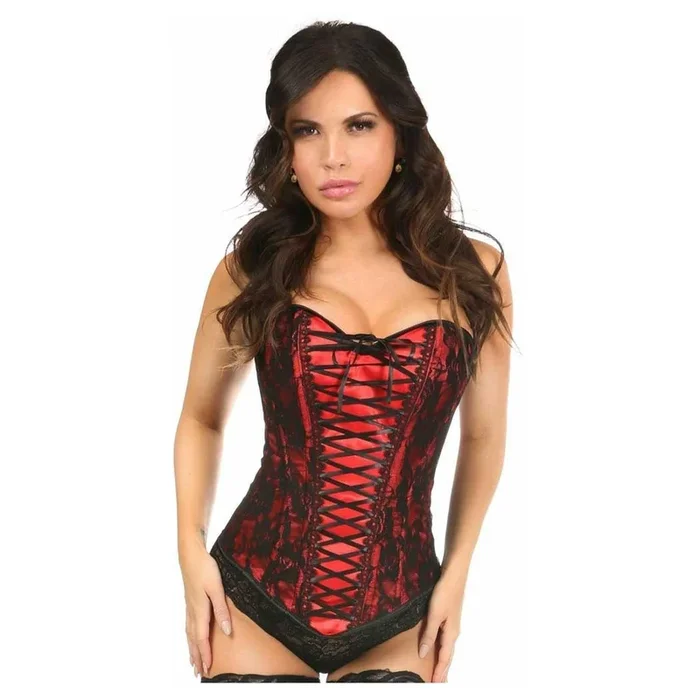 Daisy Corsets Lavish Lace-Up Over Bust Corset with Lace