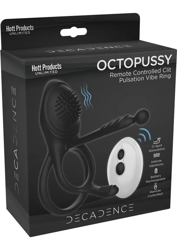 Decadence Octopussy Silicone Vibe