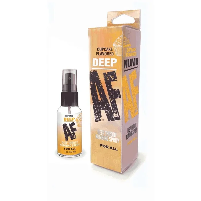 Deep AF – Cupcake – Cupcake Flavoured Deep Throat Spray – 29 ml