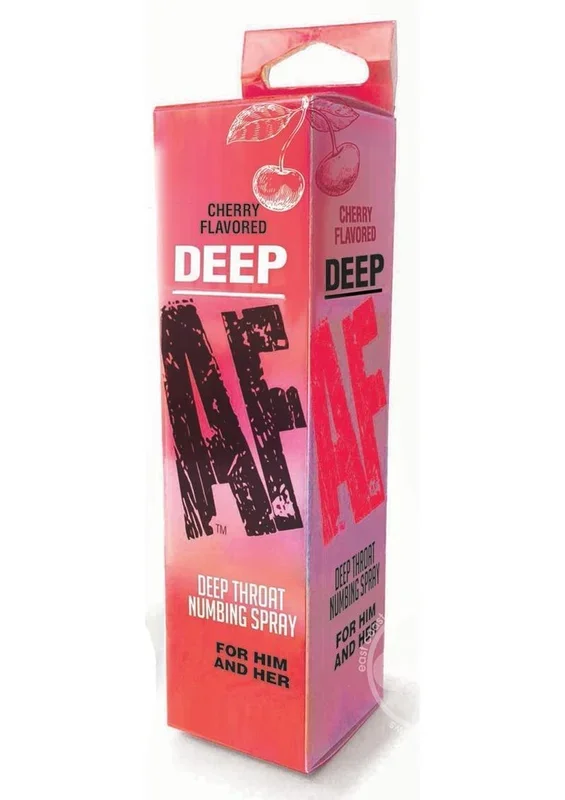 Deep AF Deep Throat Numbing Spray 1oz – Cherry