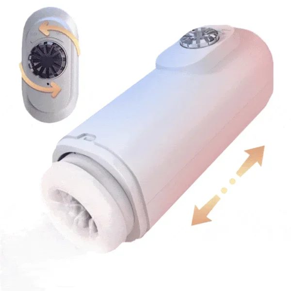 Delphin – Male Telescopic Vibration Blowjob Toy