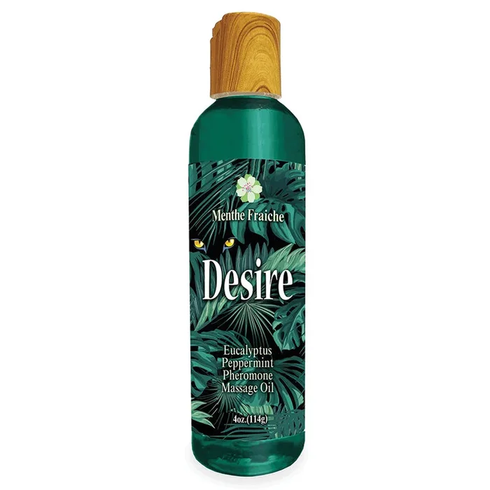 Desire Pheromone Massage Oil – Eucalyptus & Peppermint 4oz