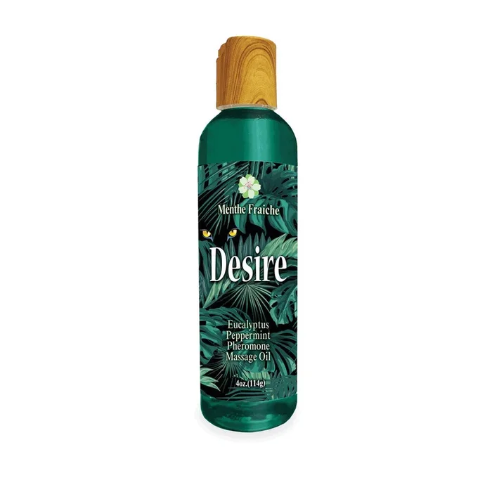 Desire Pheromone Massage Oil – Eucalyptus & Peppermint Scented Pheromone Massage Oil – 118 ml