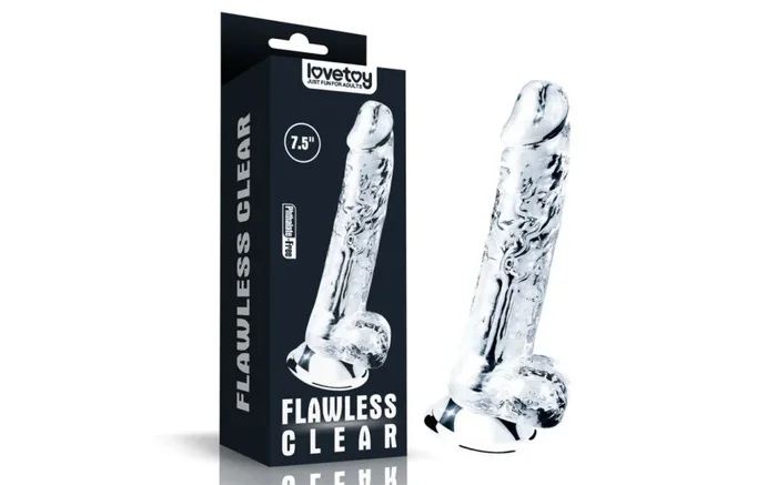 Dildo 7.5″ – Clear