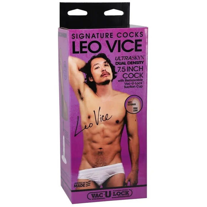 Dildo Signature Cocks Leo Vice 7.5″ Dong with Removable Vac-U-Lock Suction Cup