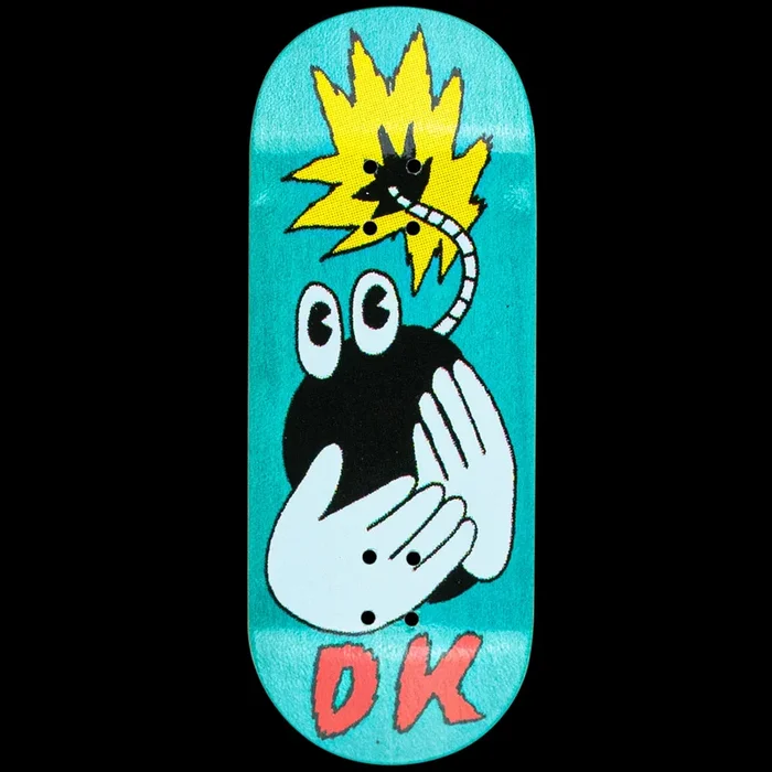DK Real Wear Fingerboard Deck – Bomb Blue
