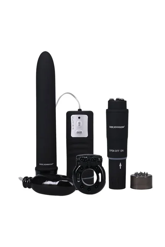 Doc Johnson – Black Magic Pleasure Kit – Black