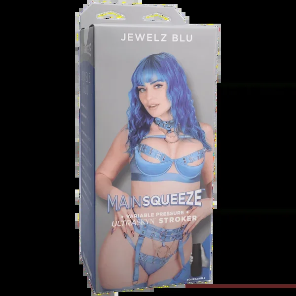 Doc Johnson Main Squeeze – Jewelz Blu – ULTRASKYN Stroker Pussy