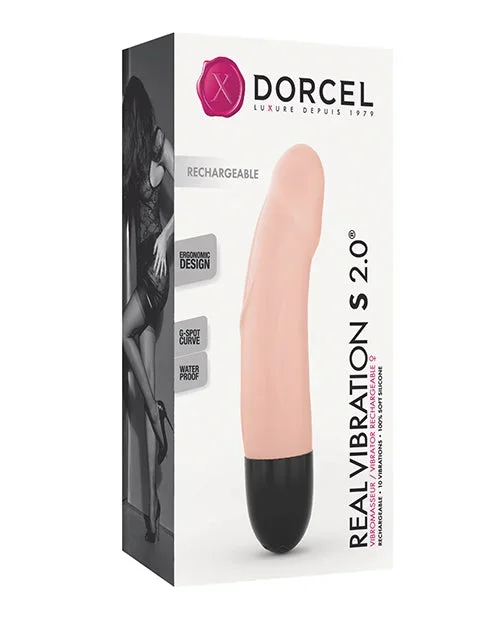 Dorcel Real Vibrations S 6″ Rechargeable Vibrator – Flesh