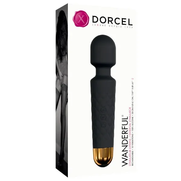 Dorcel Wanderful Rechargeable Clitoral Stimulator Vibrator – Black