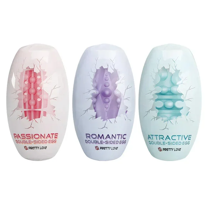 Double Sided Egg Masturbator by Pretty Love