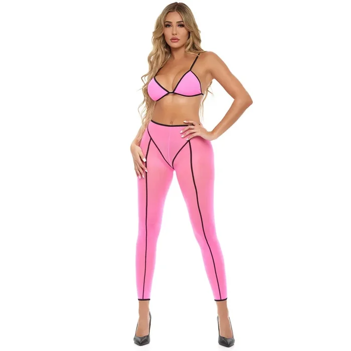 Double Vision 2 Piece Bra Set – Pink