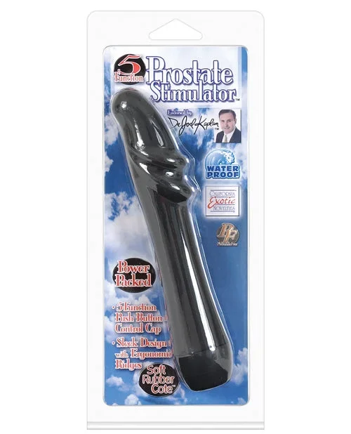 Dr Joel Kaplan 6.5″ 5 Function Prostate Stimulator – Black