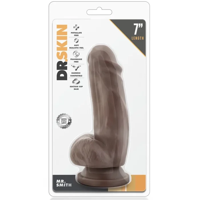 Dr. Skin Mr. Smith 7″ Dildo with Balls