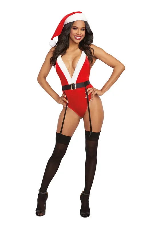 Dreamgirl North Pole Hottie Teddy Set