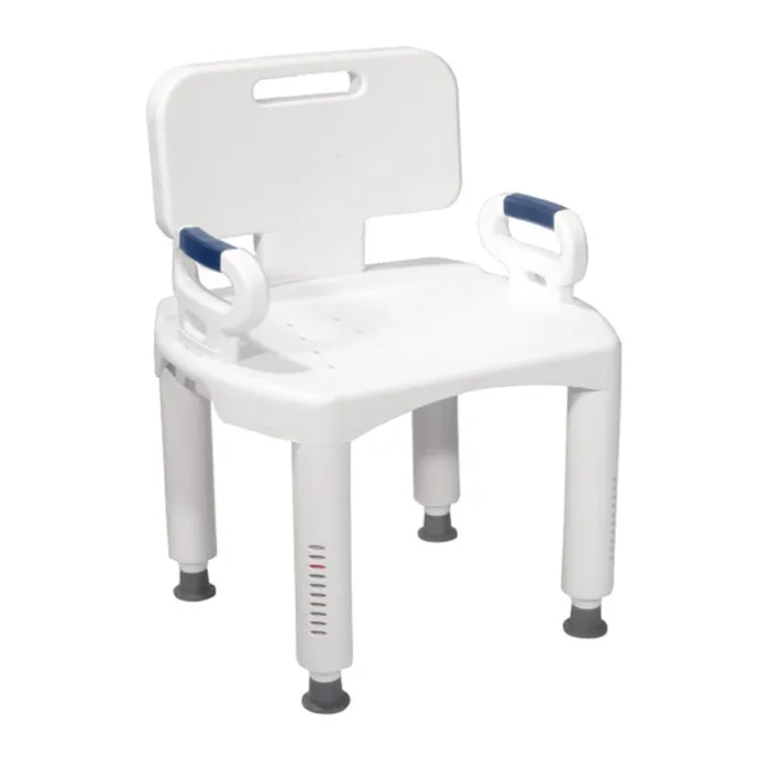 Drive Premium Series Bath Bench with Back and Arms