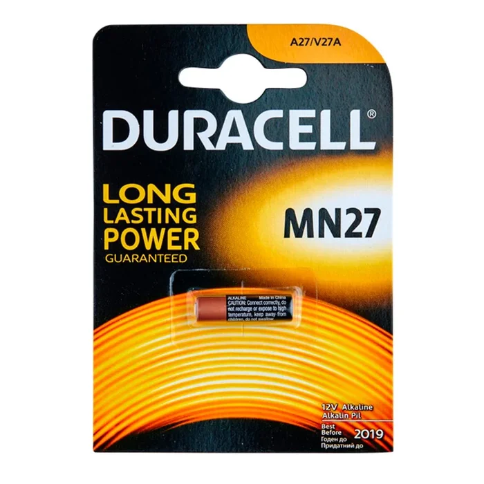 Duracell A27 12V Battery 1 pc