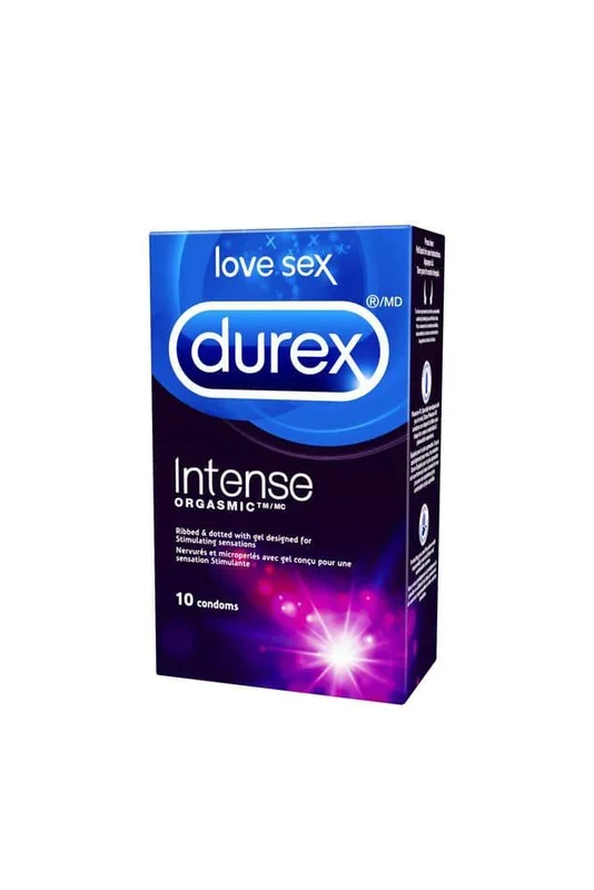 Durex – Intense Orgasmic Condoms – 10 pack
