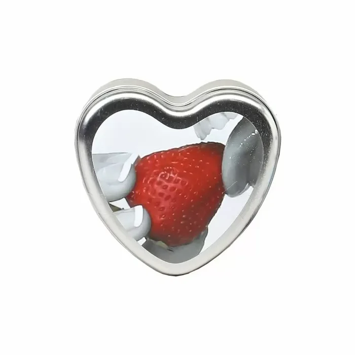 Earthly body Strawberry Edible Massage Candle – 4oz / 113g