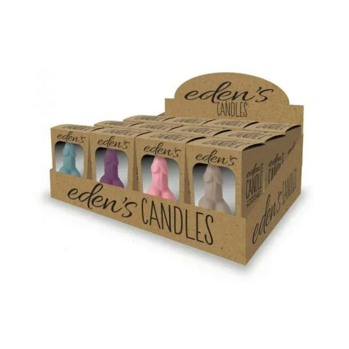 Eden’s Penis Candles 12-piece Display