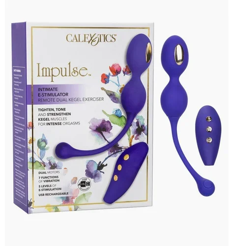 Electro-Stimulator Remote Dual Kegel Exerciser