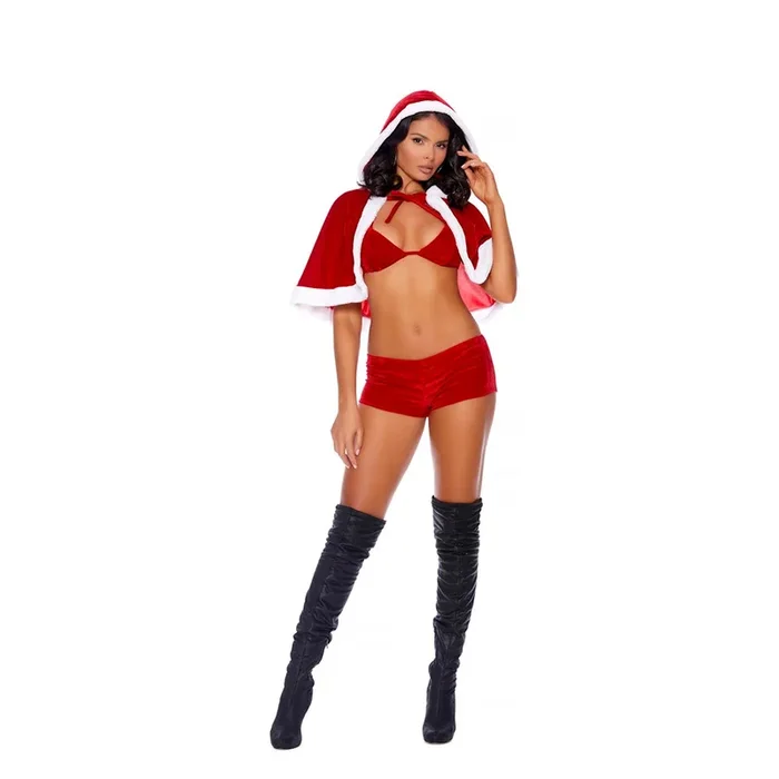 Elegant Moments Santa’s Naughty Helper Costume – Red Small