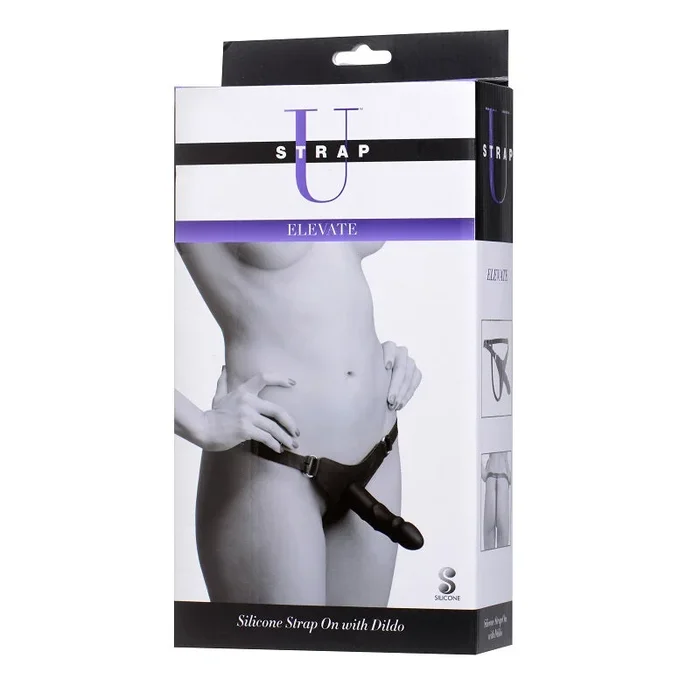 Elevate Silicone Strap On With Dildo
