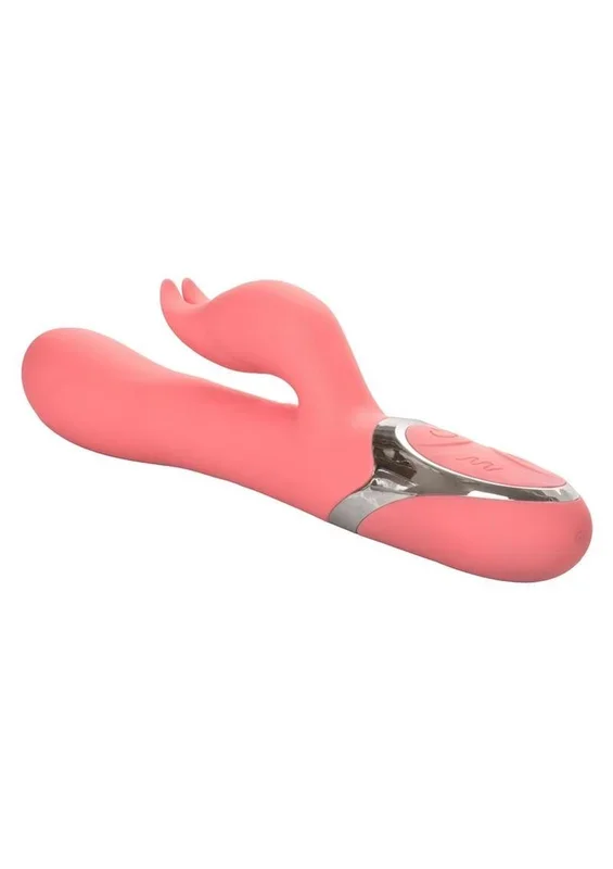 Enchanted Tickler Silicone Rechargeable Rabbit Vibrator – Pink
