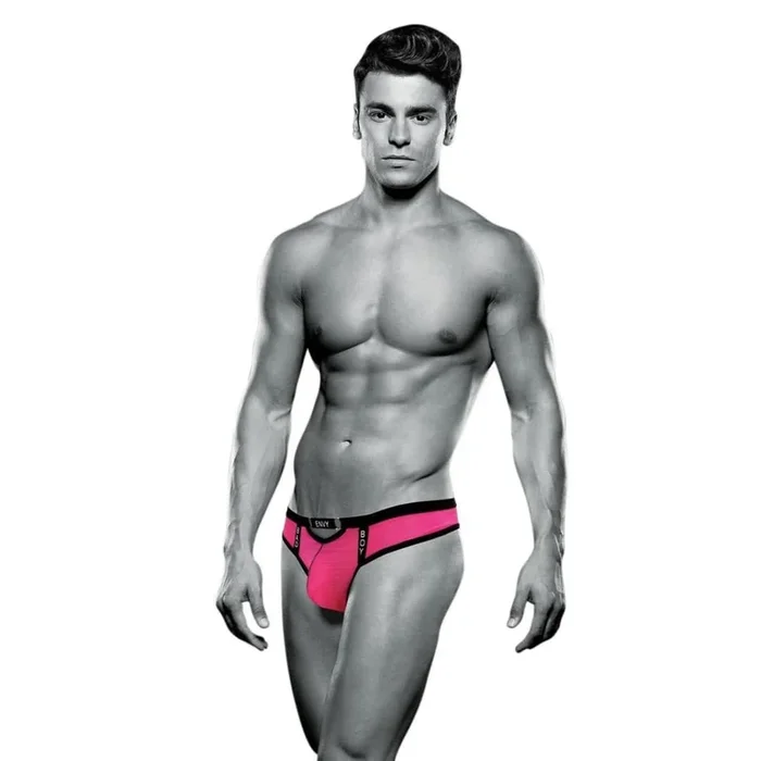 Envy Bad Boy Thong – Pink – S/M