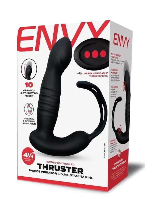 Envy Thrusting and Vibrating Plug 9 Modes