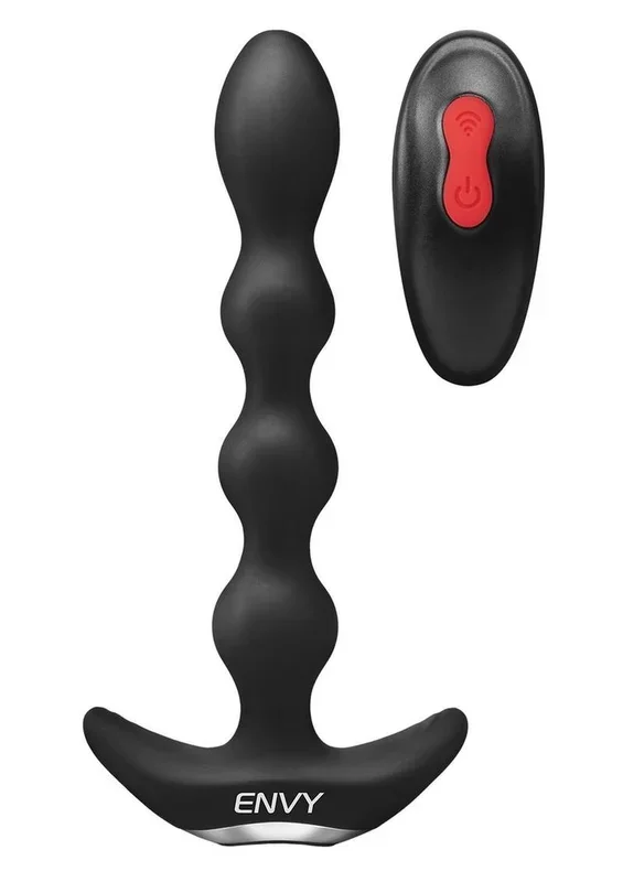 Envy Toys Deep Reach Remote Controlled Rechargeable Silicone Vibrating Anal Beads