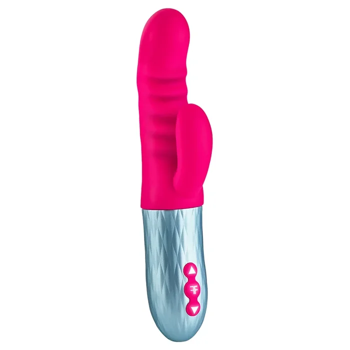 Essenza Thrusting Vibrator E7P – Luxurious Pink G-Spot & External Stimulation