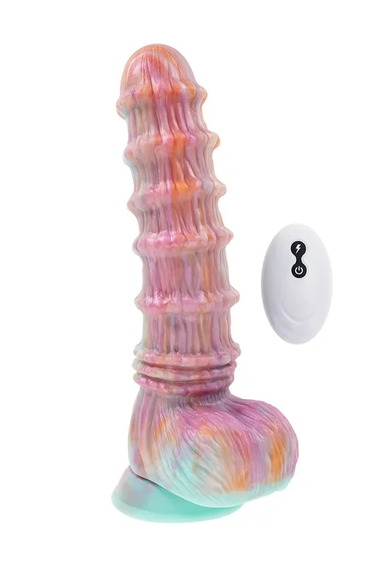 Evolved – Fantasy Vibrating Dildo With Remote Control