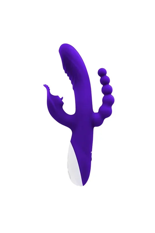 Evolved – Lick Me Triple Stim Vibrator – Purple