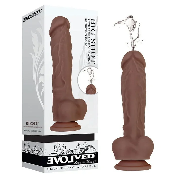Evolved Big Shot – 20.3 cm (8”) USB Rechargeable Squirting Dong