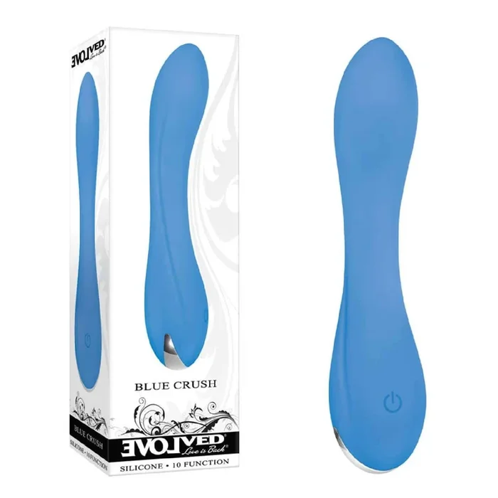 Evolved BLUE CRUSH Vibrator – Blue