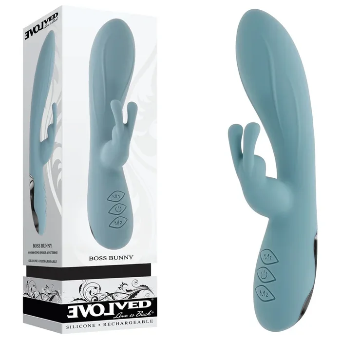 Evolved BOSS BUNNY – Baby 20.1 cm USB Rechargeable Rabbit Vibrator