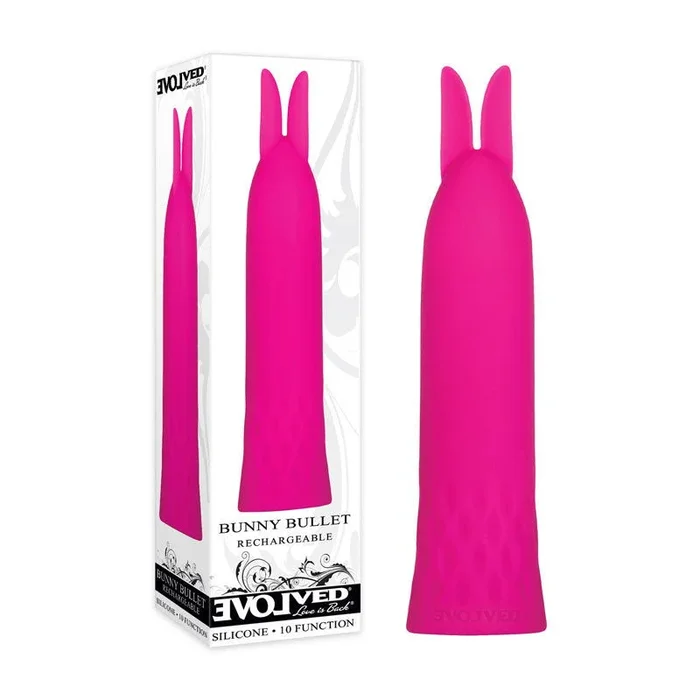 Evolved Bullet Bunny Silicone Clit Vibe 10cm