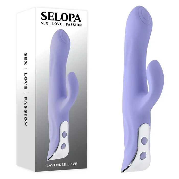 Evolved LAVENDER LOVE – 23.3 cm USB Rechargeable Rabbit Vibrator