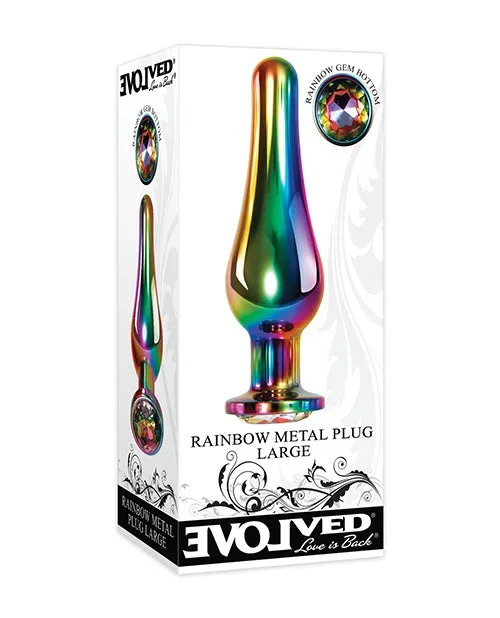 Evolved Rainbow Metal Plug – Large
