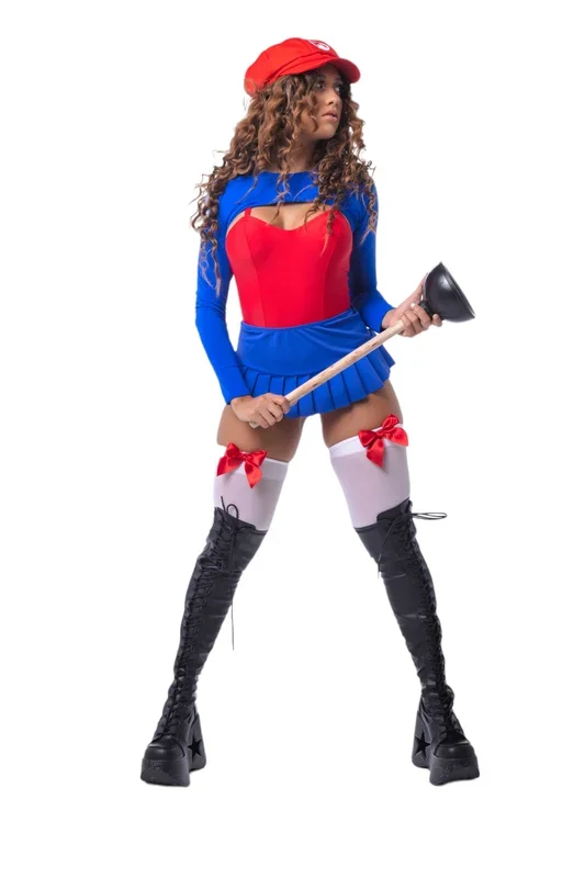 Exclusive Red Video Game Character