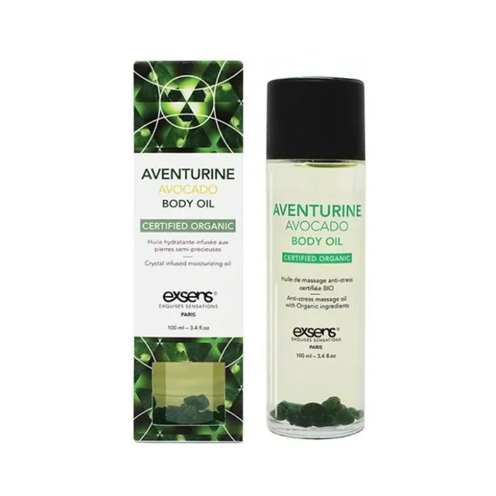 Exsens Organic Body Oil W/stones – Adventure Avocado 100 Ml