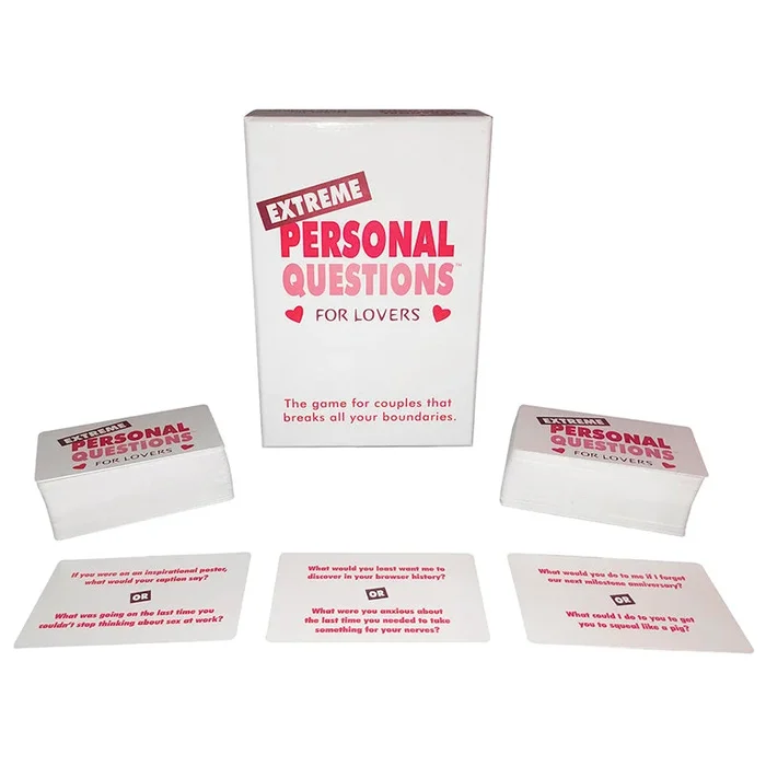 Extreme Personal Questions for Lovers Card Game by Kheper Games
